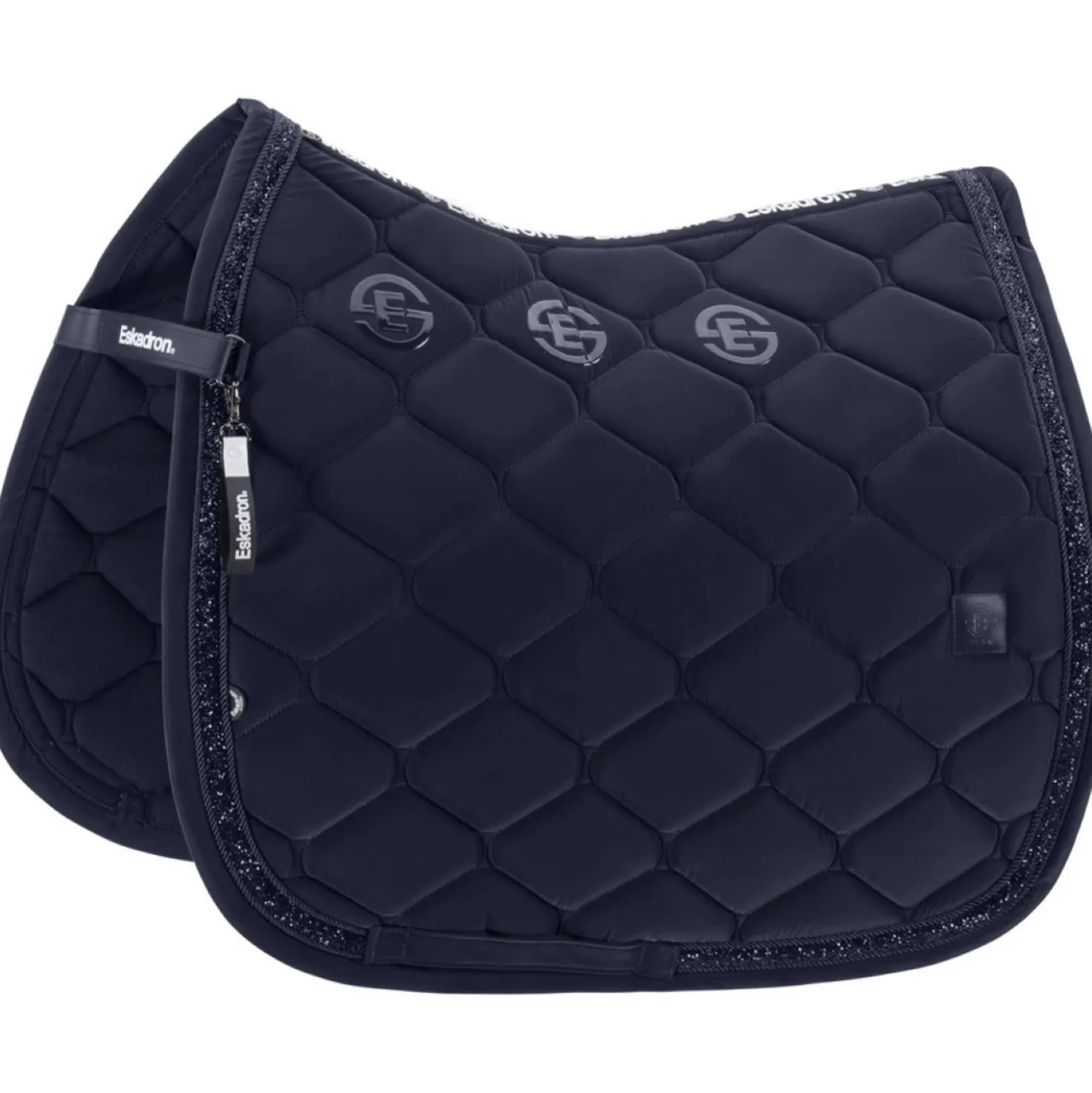 Eskadron Zadeldekje Dynamics Silk Jewel Dressuur Navy