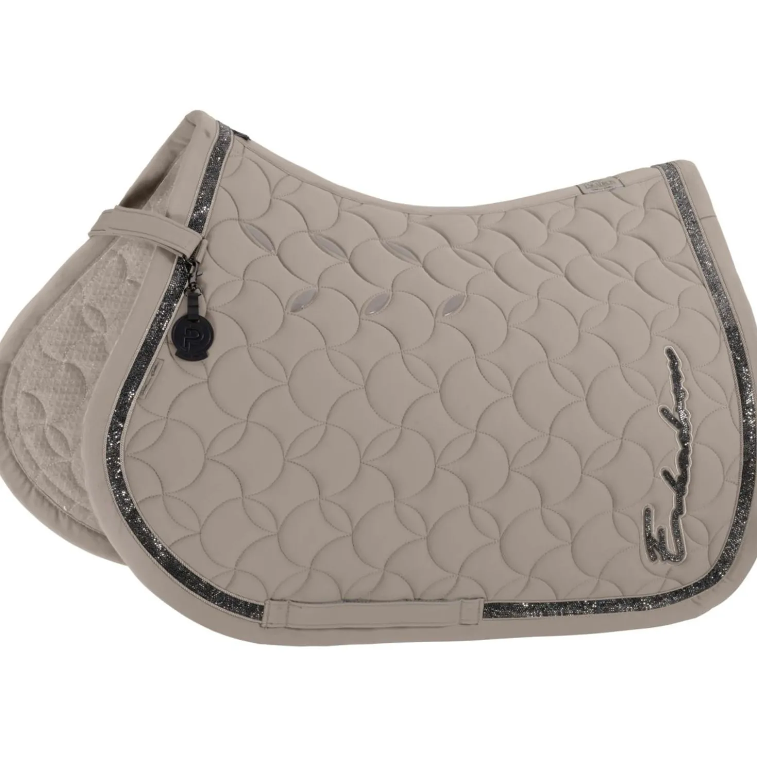 Eskadron Zadeldekje Platinum '26 Pro Soft Glitter Veelzijdigheid Pale Grey