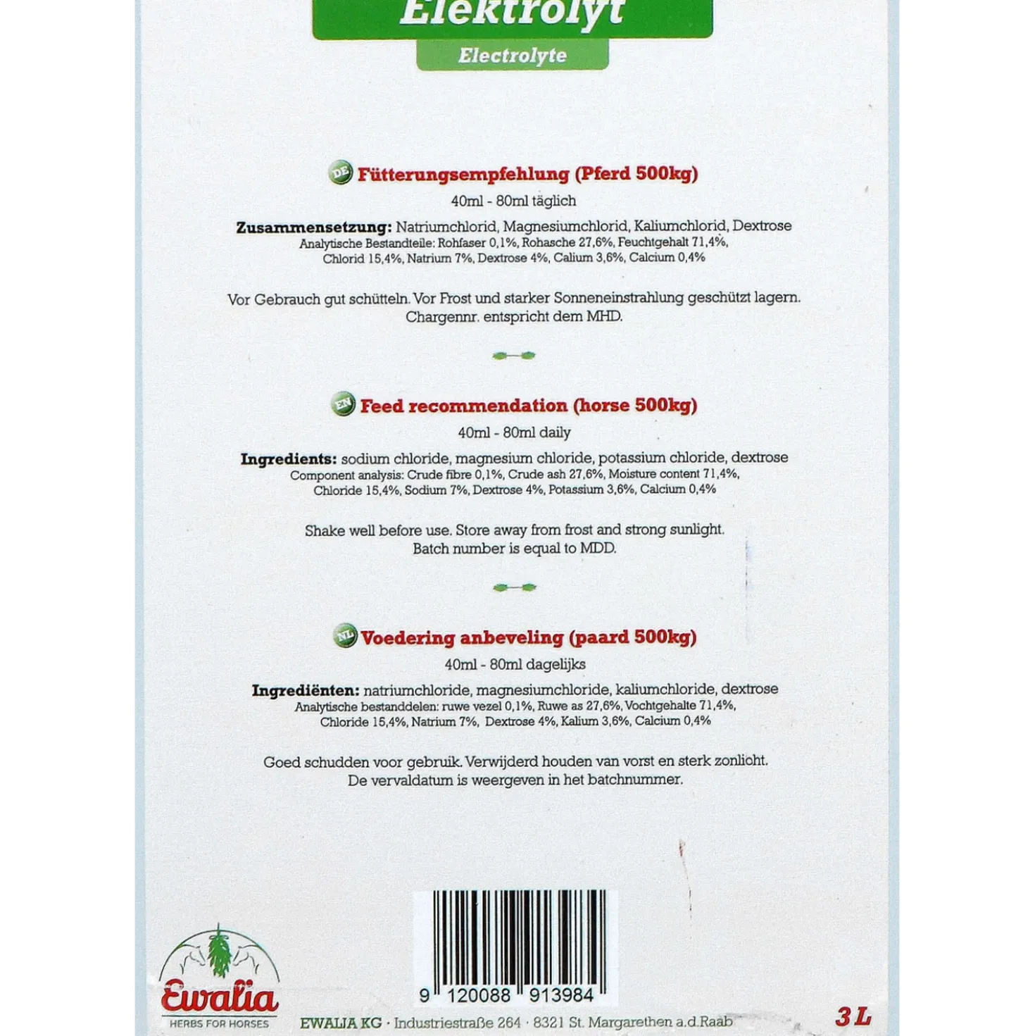 Ewalia Electrolyte