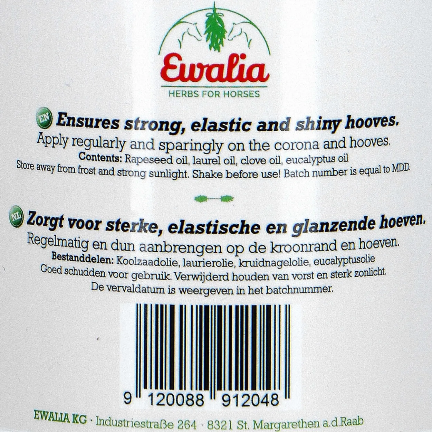 Ewalia Herbal Hoof Care Oil