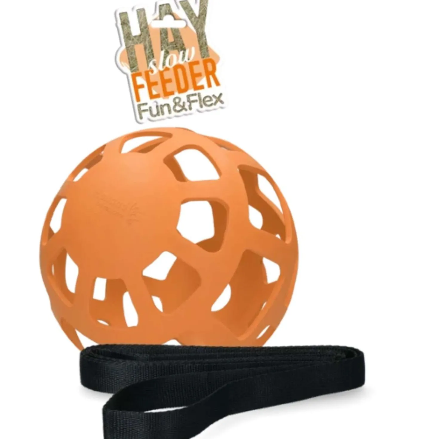Excellent Hay Slowfeeder Fun and Flex Oranje