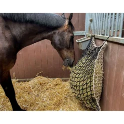 Excellent Hay Slowfeeder Net Duo Zwart/Wit