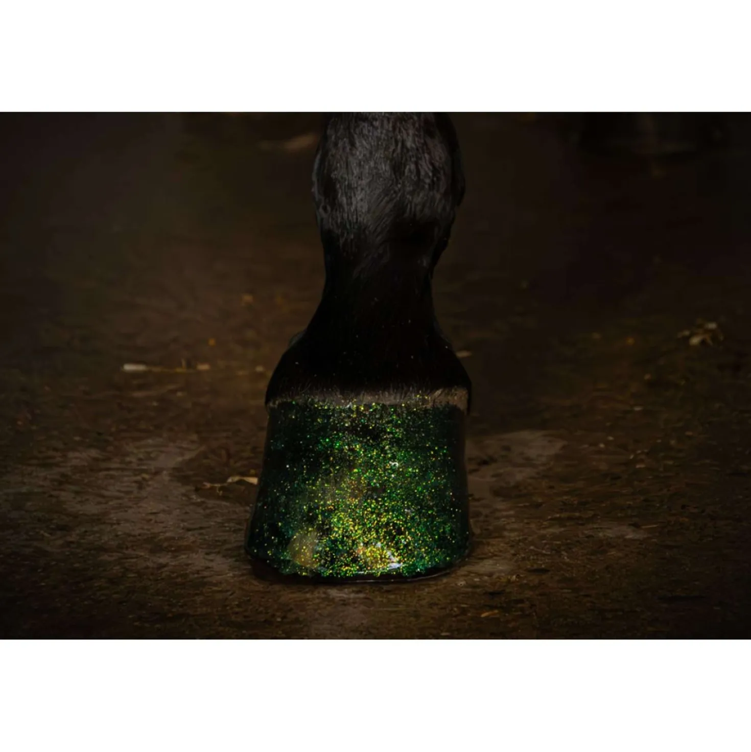 Excellent Hoeflak Hi Gloss Glitter Turquoise