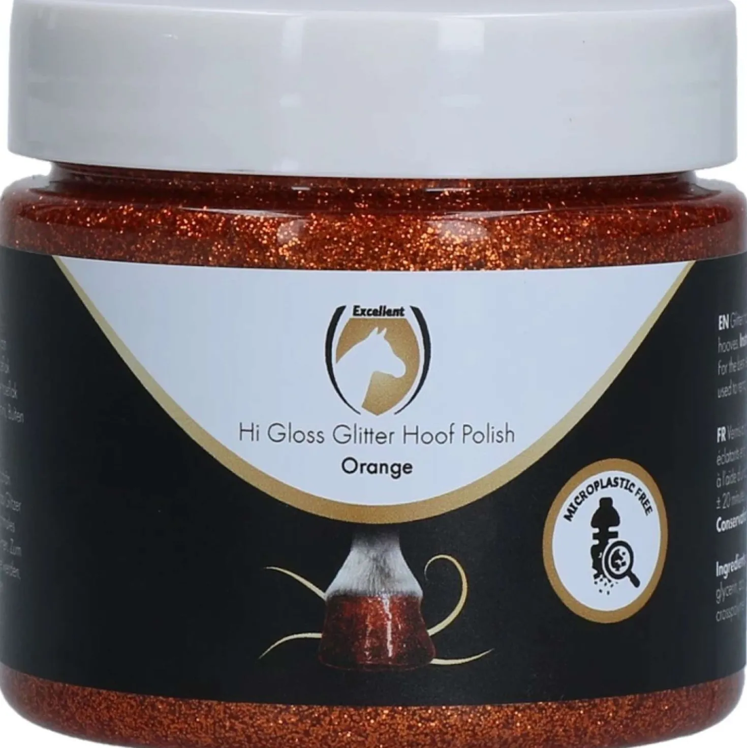 Excellent Hoeflak Hi Gloss Glitter Oranje