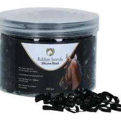 Excellent Horse Elastiekjes Zwart