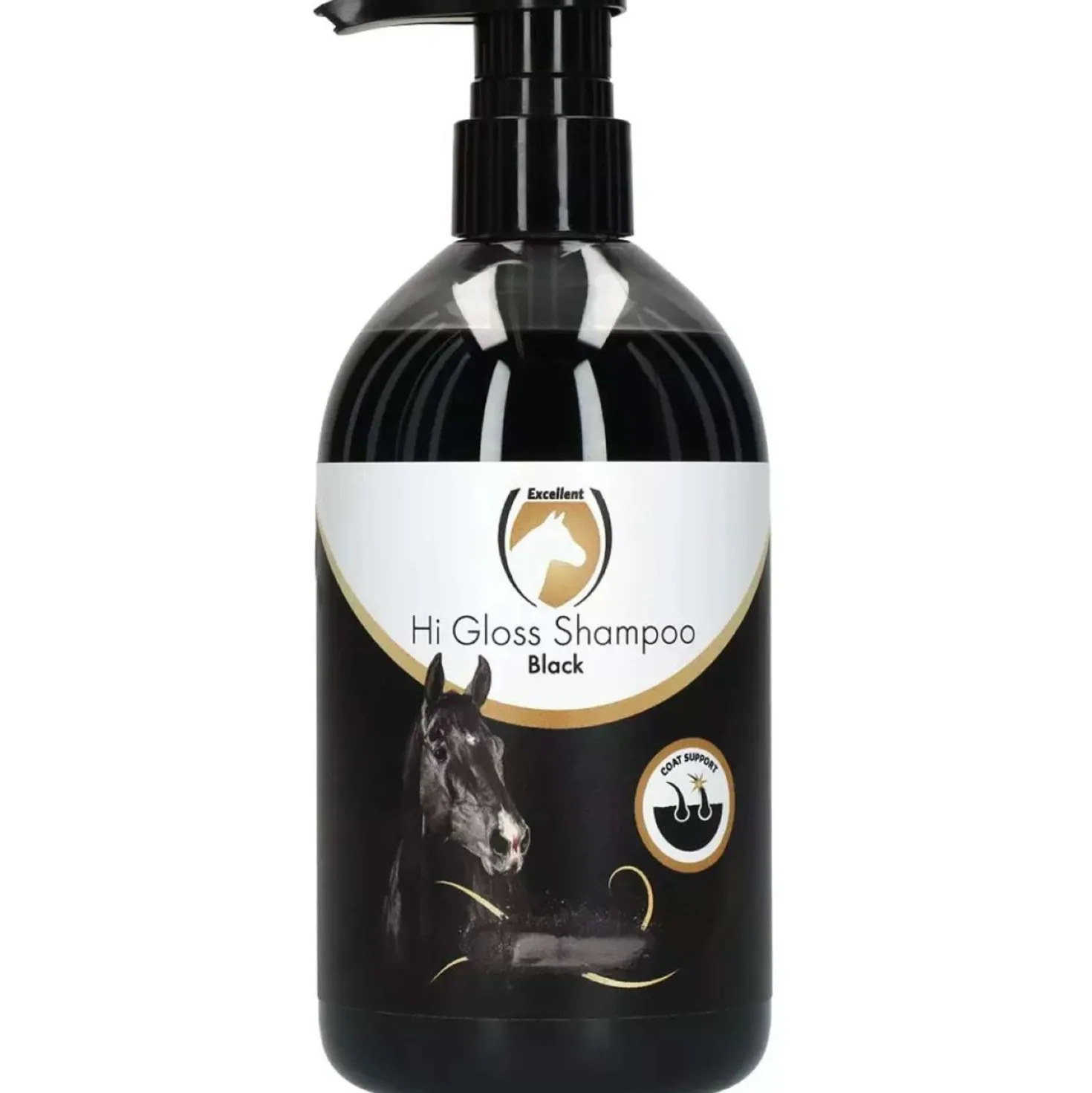 Excellent Horse Hi Gloss Shampoo Zwart
