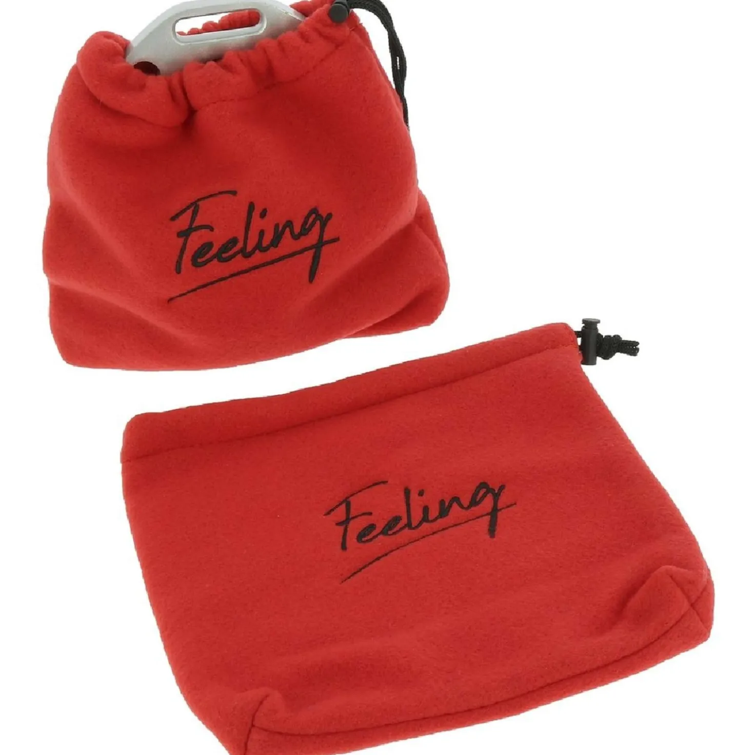 Feeling Stijgbeugelhoesjes Fleece Rood