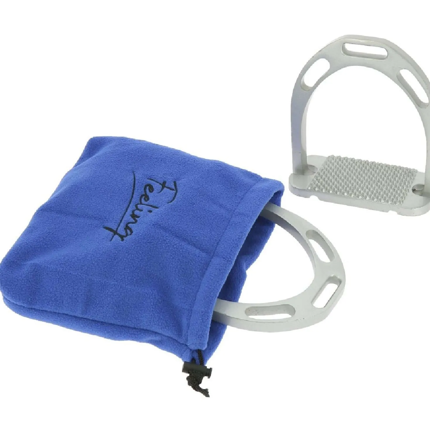 Feeling Stijgbeugelhoesjes Fleece Royal Blue