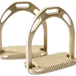 Feeling Stijgbeugels Large Pro Aluminium Goudkleurig
