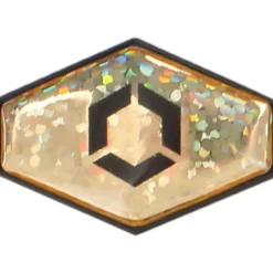 Flex-On Sticker Armet Goud Glitter