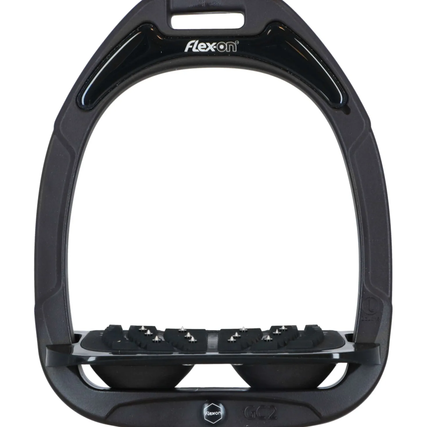 Flex-On Stijgbeugels Green Composite Inclined Ultra Grip Bruin/Zwart/Bruin