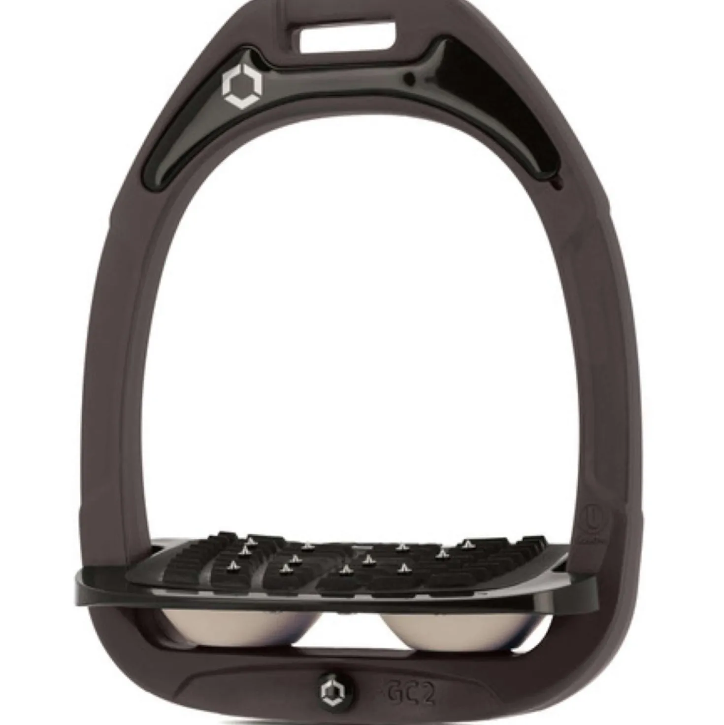 Flex-On Veiligheidsbeugels Green Composite Inclined Ultra Grip Chocolade
