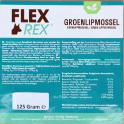 Flexrex Groenlipmossel poeder Navul