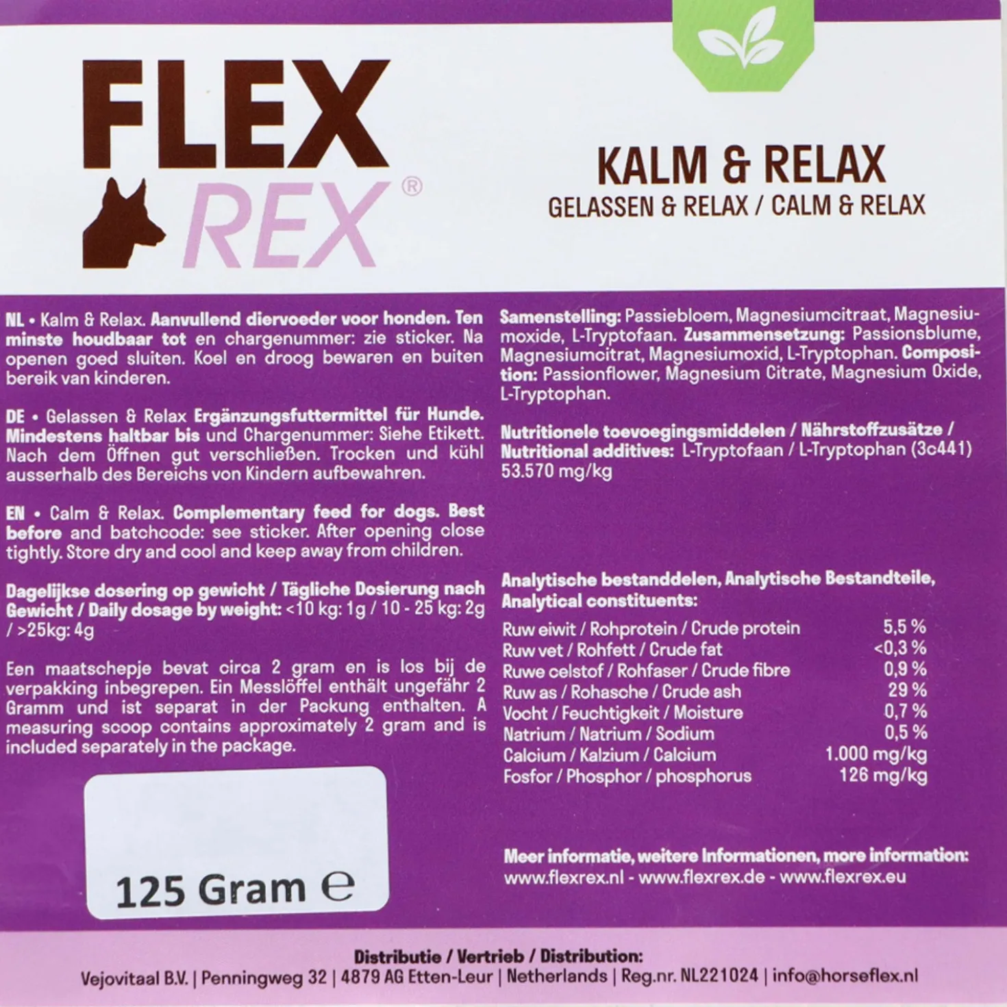 Flexrex Kalm & Relax Navul