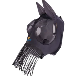 FlyGuard by Shires Vliegenmasker Pro Stretch met Oren en Franjes Jet