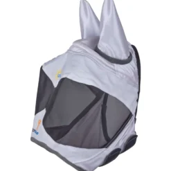 FlyGuard by Shires Vliegenmasker Pro Sun Shade met Oren Wit