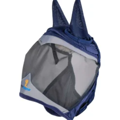 FlyGuard by Shires Vliegenmasker Pro Fine Mesh met Oren Navy