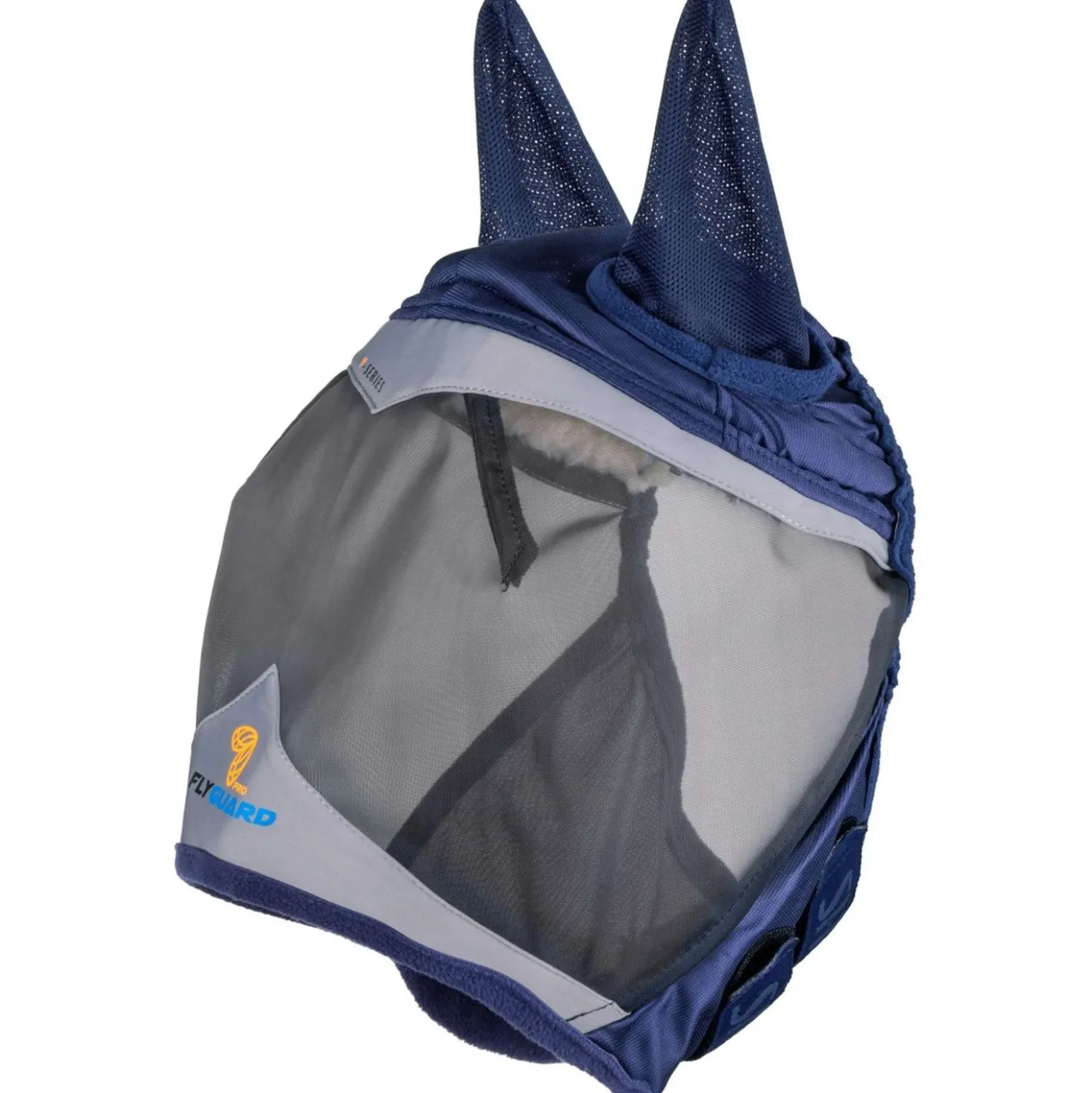 FlyGuard by Shires Vliegenmasker Pro Fine Mesh met Oren Navy