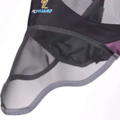 FlyGuard by Shires Vliegenmasker Pro Deluxe met Oren en Neus Black Cherry