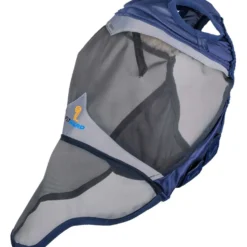 FlyGuard by Shires Vliegenmasker Pro Fine Mesh met Ooruitsparing en Neusflap Navy