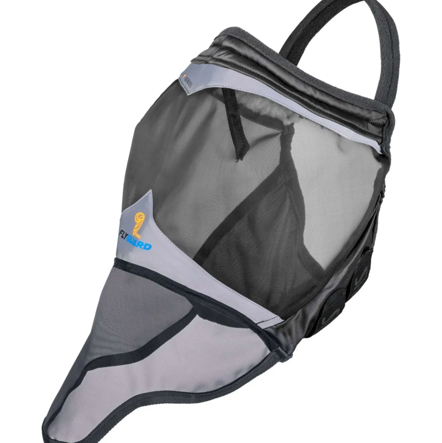 FlyGuard by Shires Vliegenmasker Pro Fine Mesh zonder Oren met Neus Jet