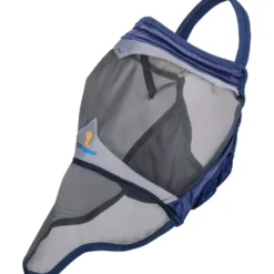 FlyGuard by Shires Vliegenmasker Pro Fine Mesh zonder Oren met Neus Navy