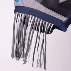 FlyGuard by Shires Vliegenmasker Pro Fine Mesh zonder Oren met Franjes Navy