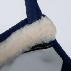 FlyGuard by Shires Vliegenmasker Pro Fine Mesh zonder Oren met Franjes Navy