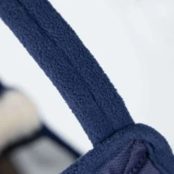 FlyGuard by Shires Vliegenmasker Pro Fine Mesh zonder Oren met Franjes Navy