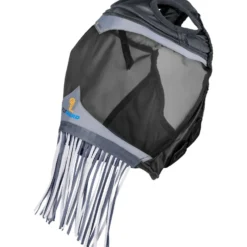 FlyGuard by Shires Vliegenmasker Pro Fine Mesh met Ooruitsparing en Neusfranje Jet