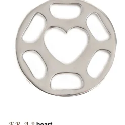 F.R.A. Hackamore Heart Staal