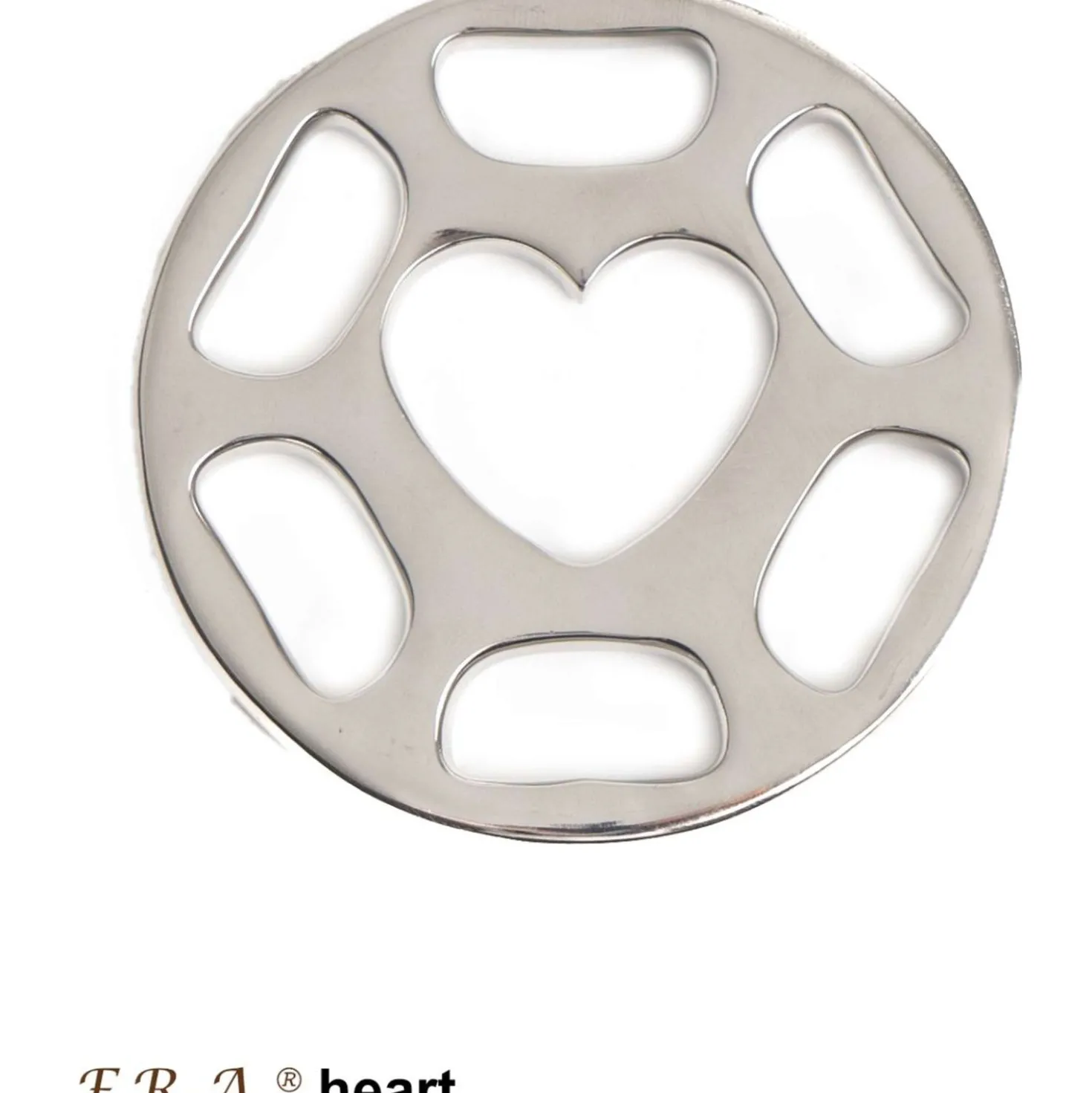 F.R.A. Hackamore Heart Staal