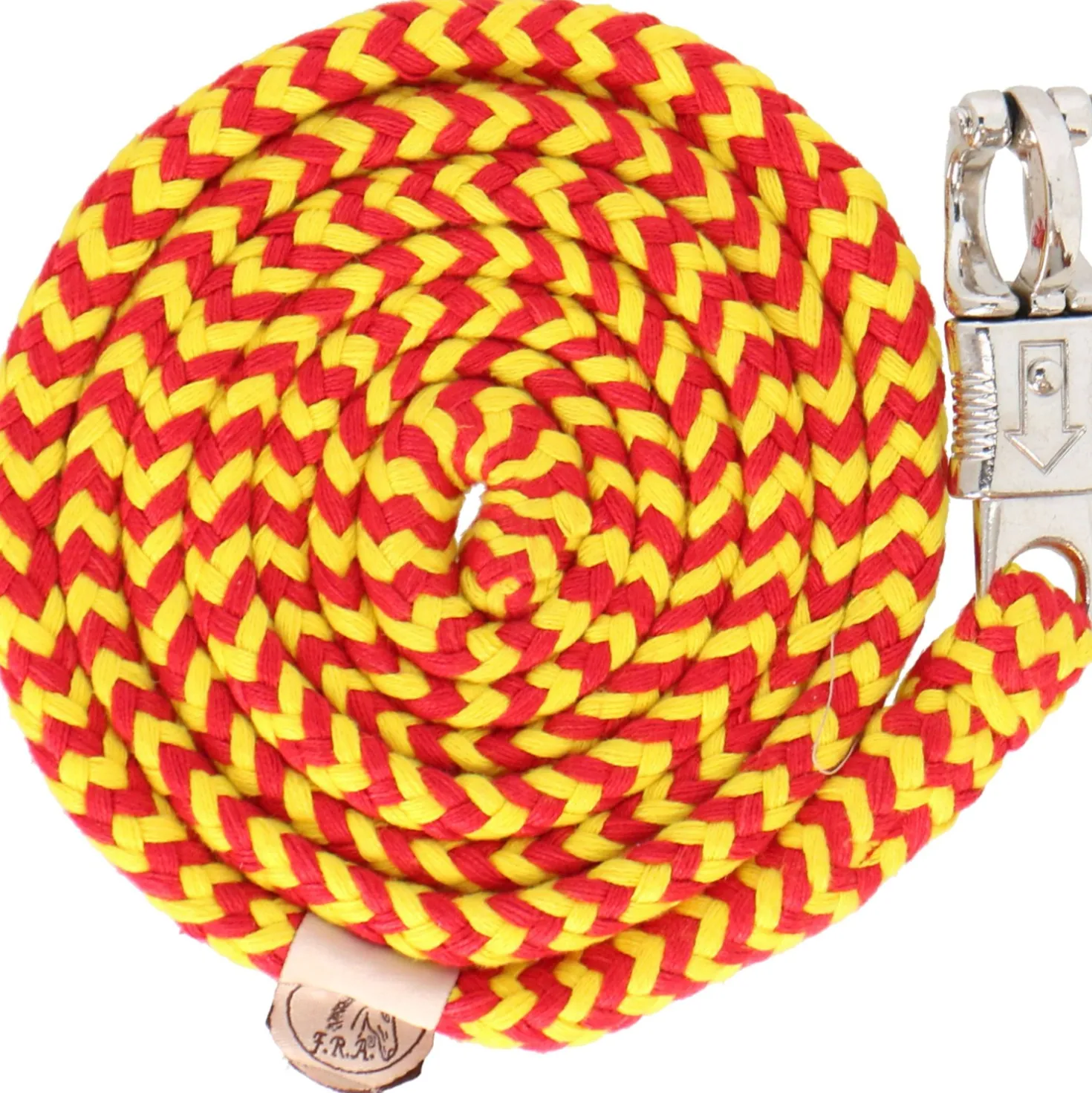 F.R.A. Halstertouw Svendy Ruchi Collection Rood/Geel