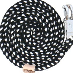 F.R.A. Halstertouw Svendy Ruchi Collection Zwart/Wit