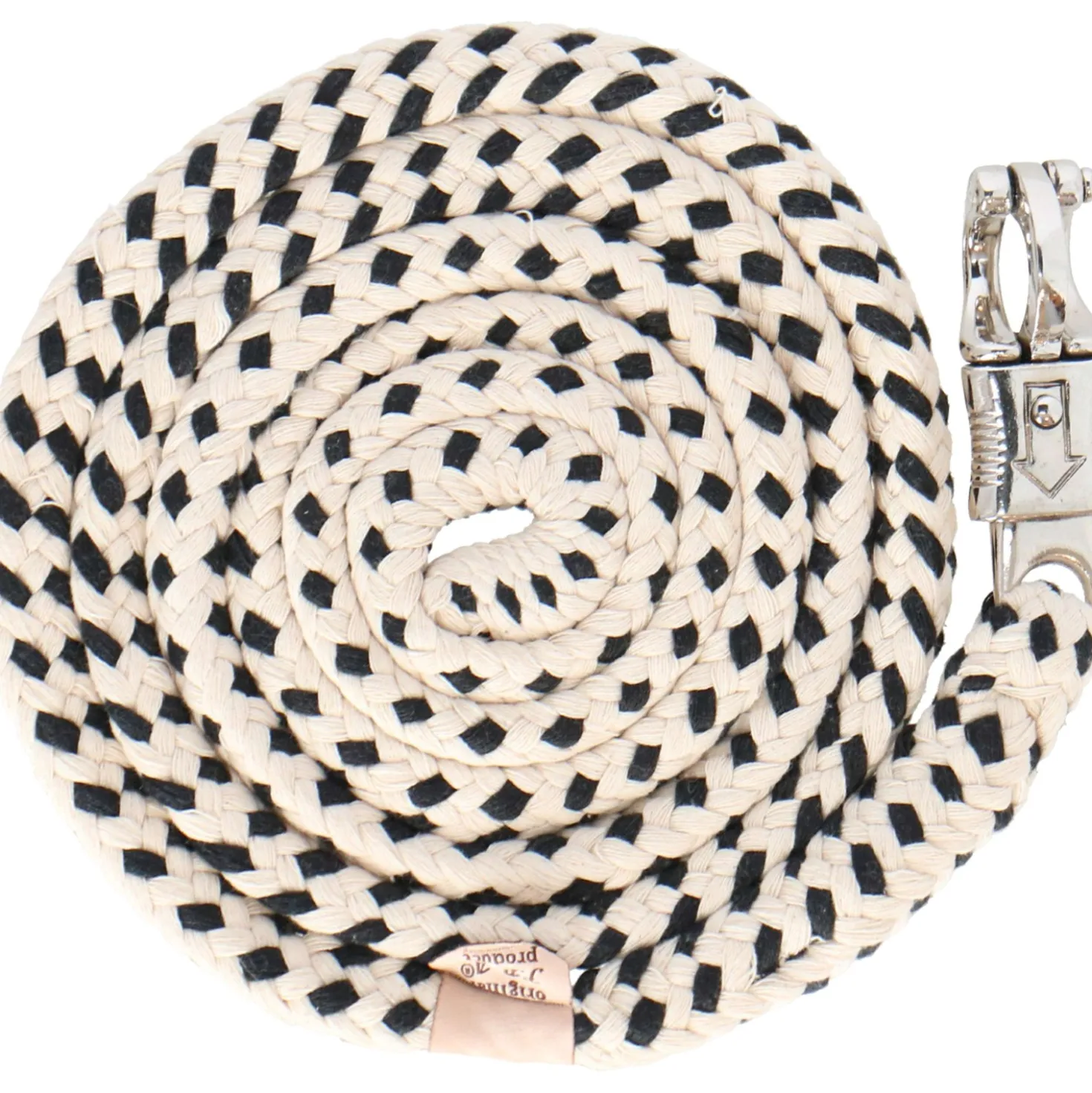 F.R.A. Halstertouw Svendy Ruchi Collection Naturel/Zwart