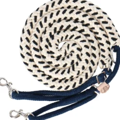 F.R.A. Longeerhulp Peli Naturel/Zwart/Blauw