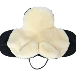 F.R.A. Rijsjabrak Macon Extra Merino met Kniewrongen en Inlagen Zwart/Naturel