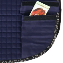 F.R.A. Sjabrak Unica met Tassen voor Boomloos zadel Blauw