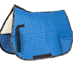F.R.A. Sjabrak Unica met Tassen voor Boomloos zadel Blauw