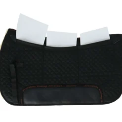 F.R.A. Westernpad De Luxe Extra Volbont 3vaks met Inlagen Zwart/Naturel