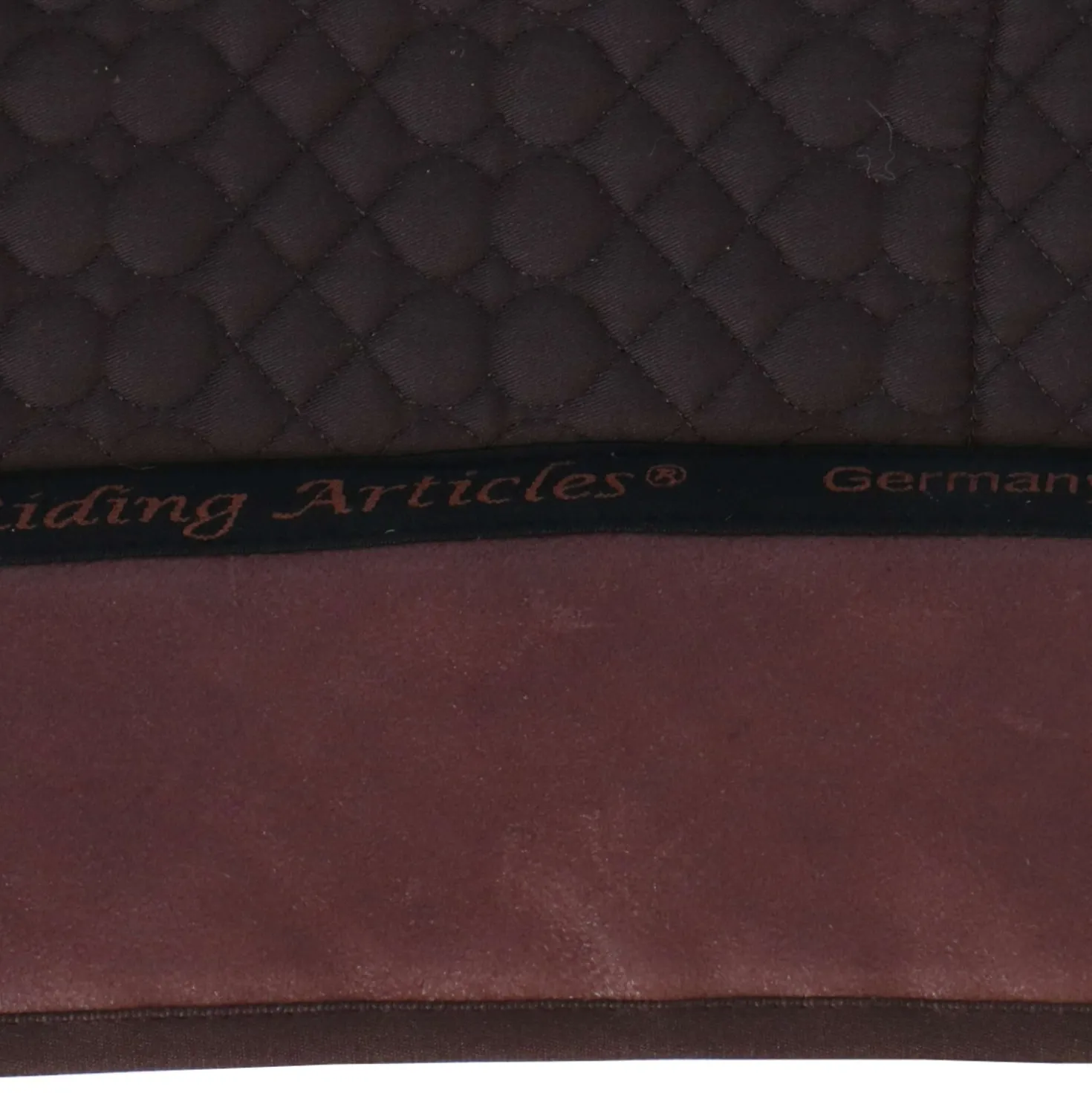 F.R.A. Westernpad De Luxe Extra Volbont 3vaks met Inlagen Bruin/Naturel