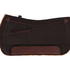F.R.A. Westernpad De Luxe Extra Volbont 3vaks met Inlagen Bruin/Cappuccino