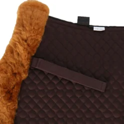 F.R.A. Zadeldekje De Luxe Veelzijdigheid Volbont Bruin/Cappuccino
