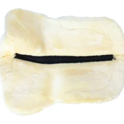 F.R.A. Zadelonderlegger De Luxe Zwart/Naturel