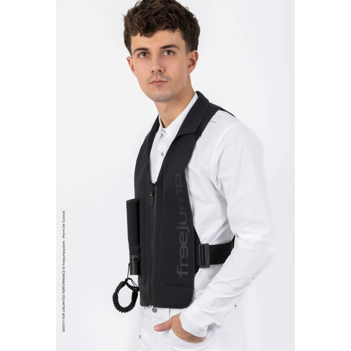 Freejump Airbag Plume Heren Zwart