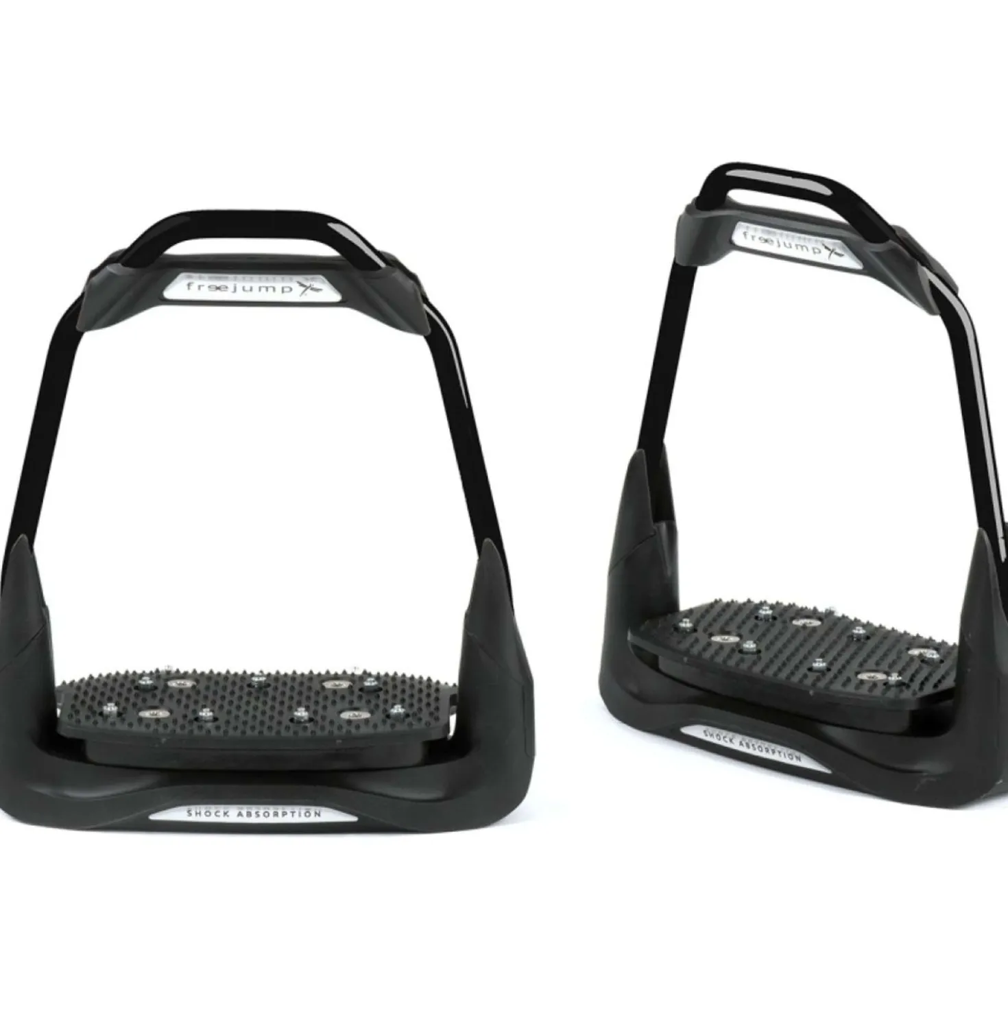 Freejump Stijgbeugels AirS Full Black Zwart