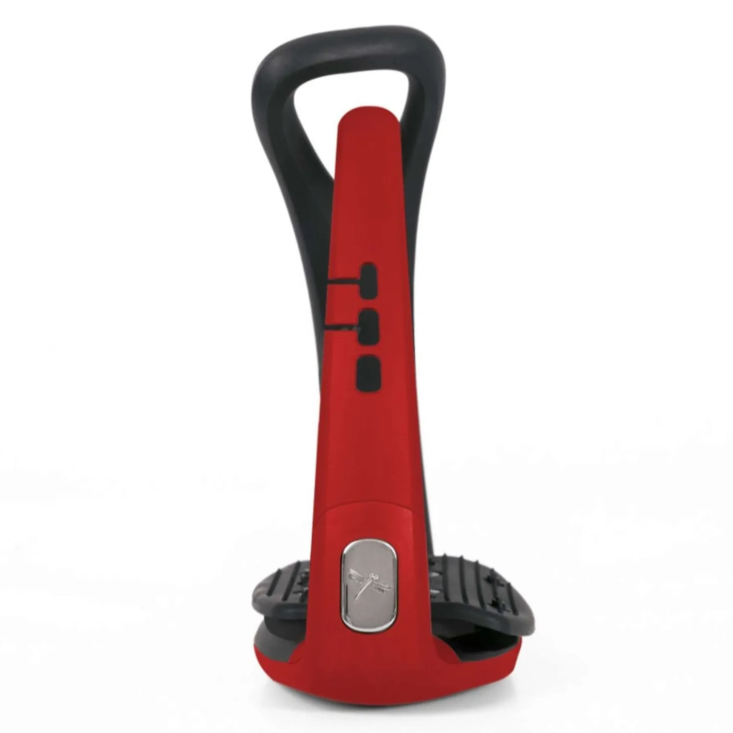 Freejump Stijgbeugels Soft Up Pro 2 Zwart/Hot Pepper Red