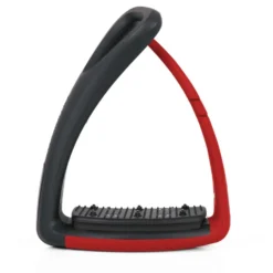 Freejump Stijgbeugels Soft Up Pro 2 Zwart/Hot Pepper Red