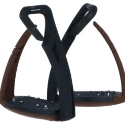 Freejump Stijgbeugels Soft Up Pro Plus Zwart/Choco