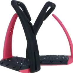 Freejump Stijgbeugels Soft Up Pro Plus Zwart/Roze